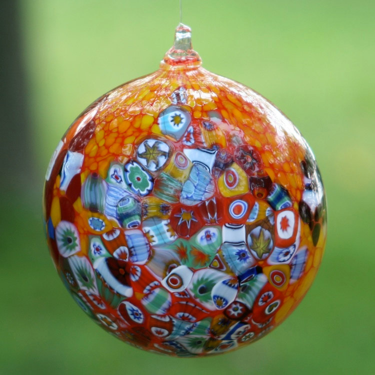 Handmade Glass Christmas Ornaments