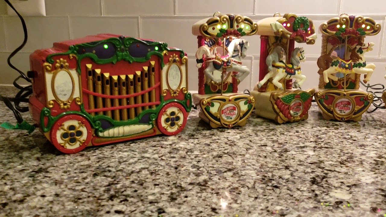 How Mr Christmas Holiday Carousel Works