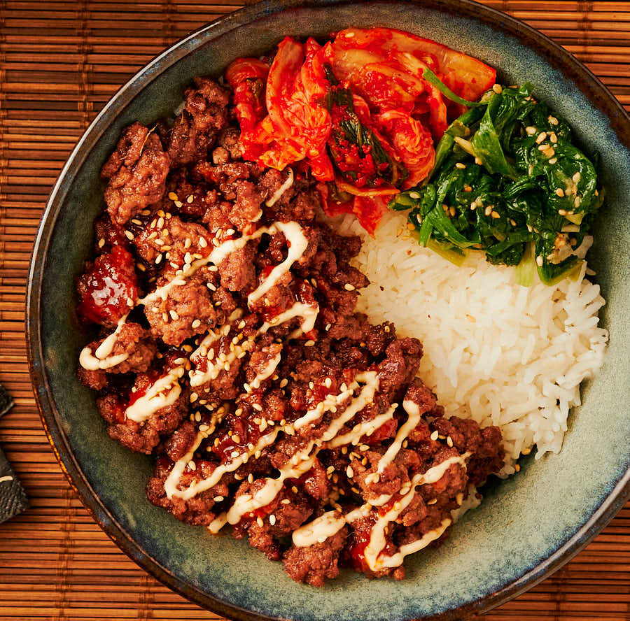 Korean-Style BBQ Beef with Gochujang Glaze