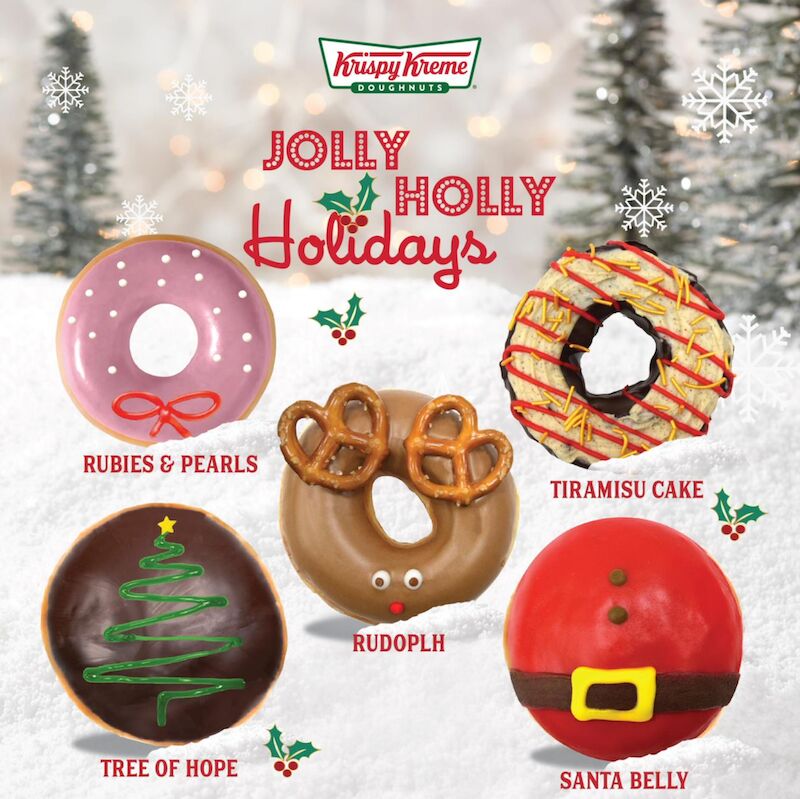 Krispy Kreme Holiday Flavors