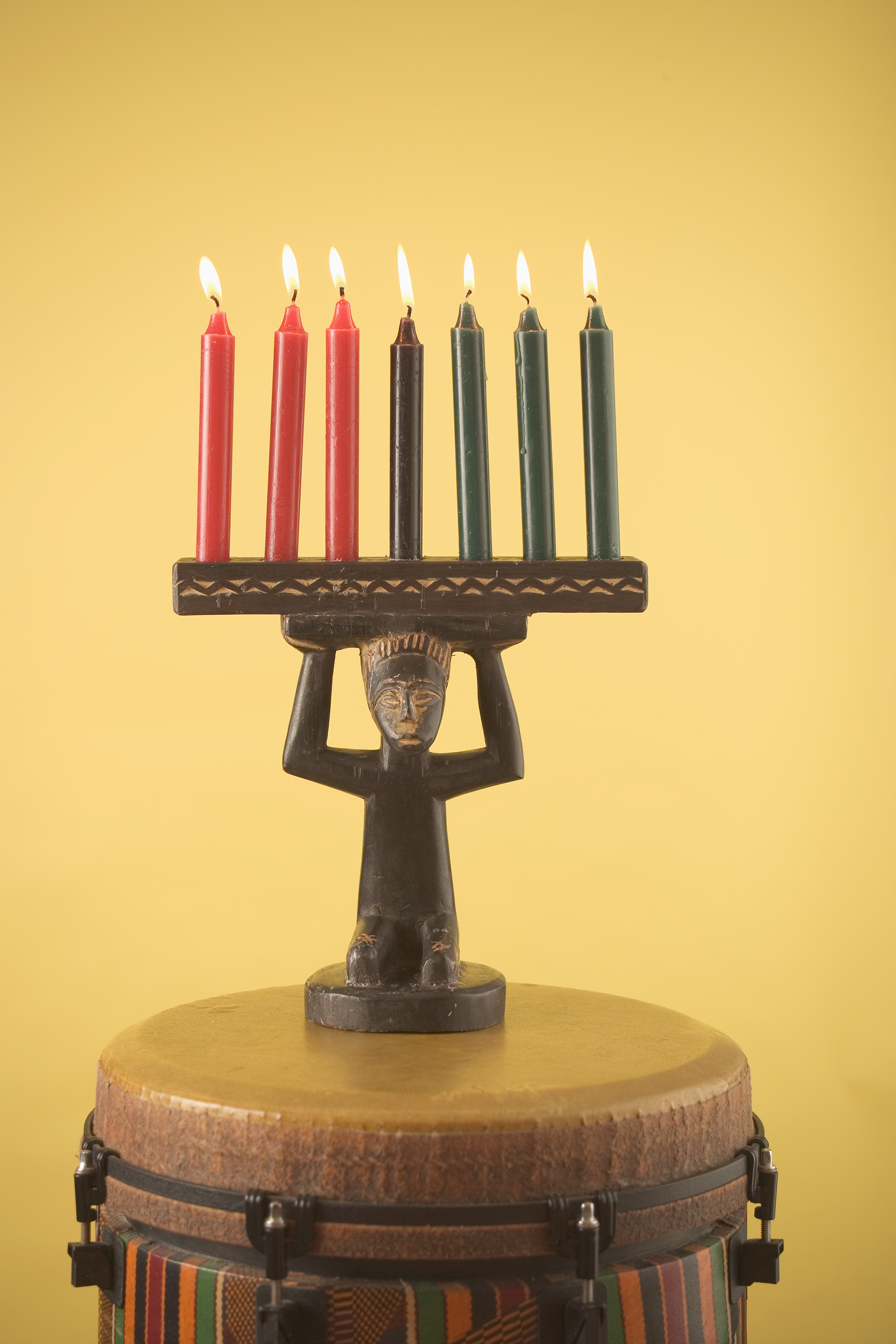 Kwanzaa candles