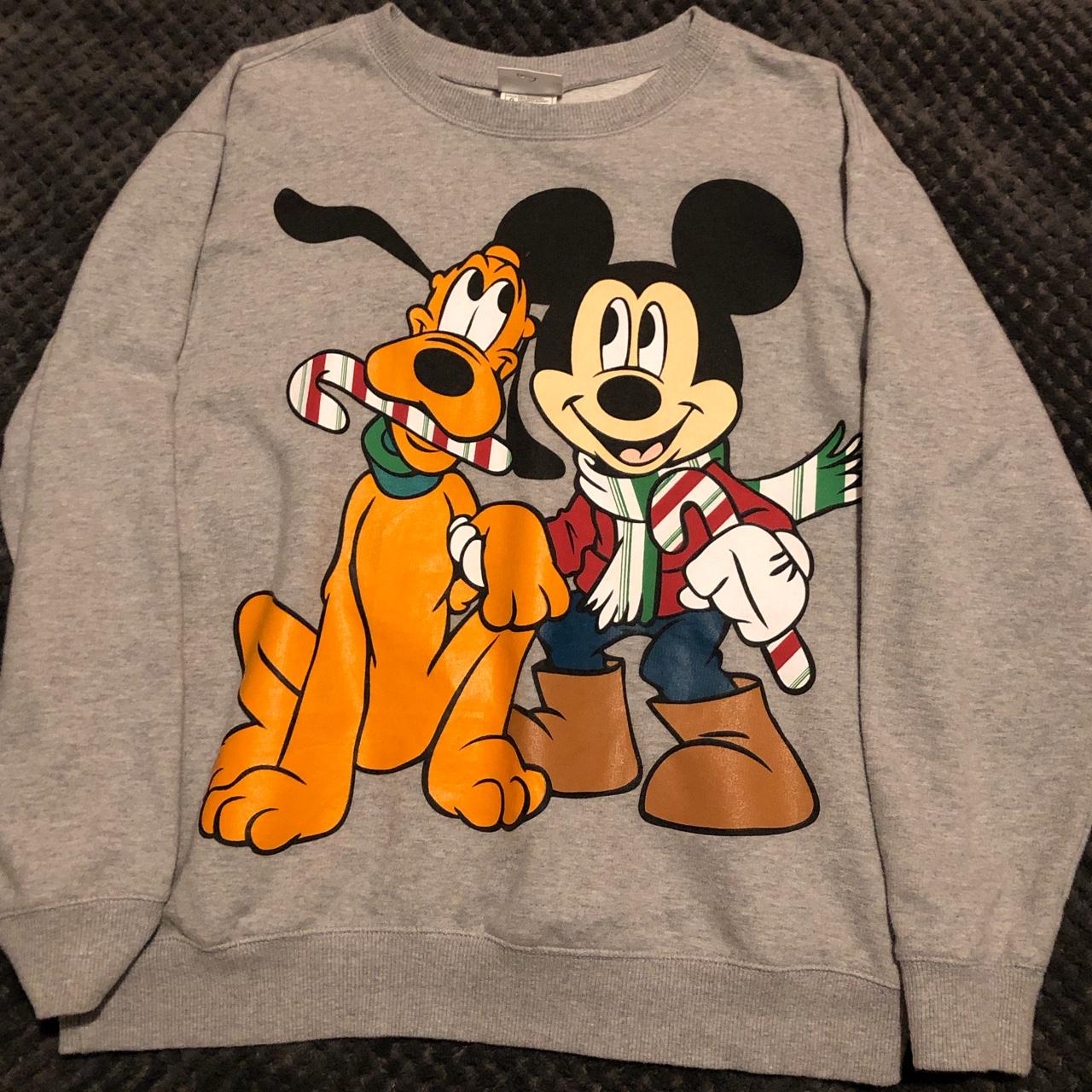 Mickey and Pluto Christmas Sweater