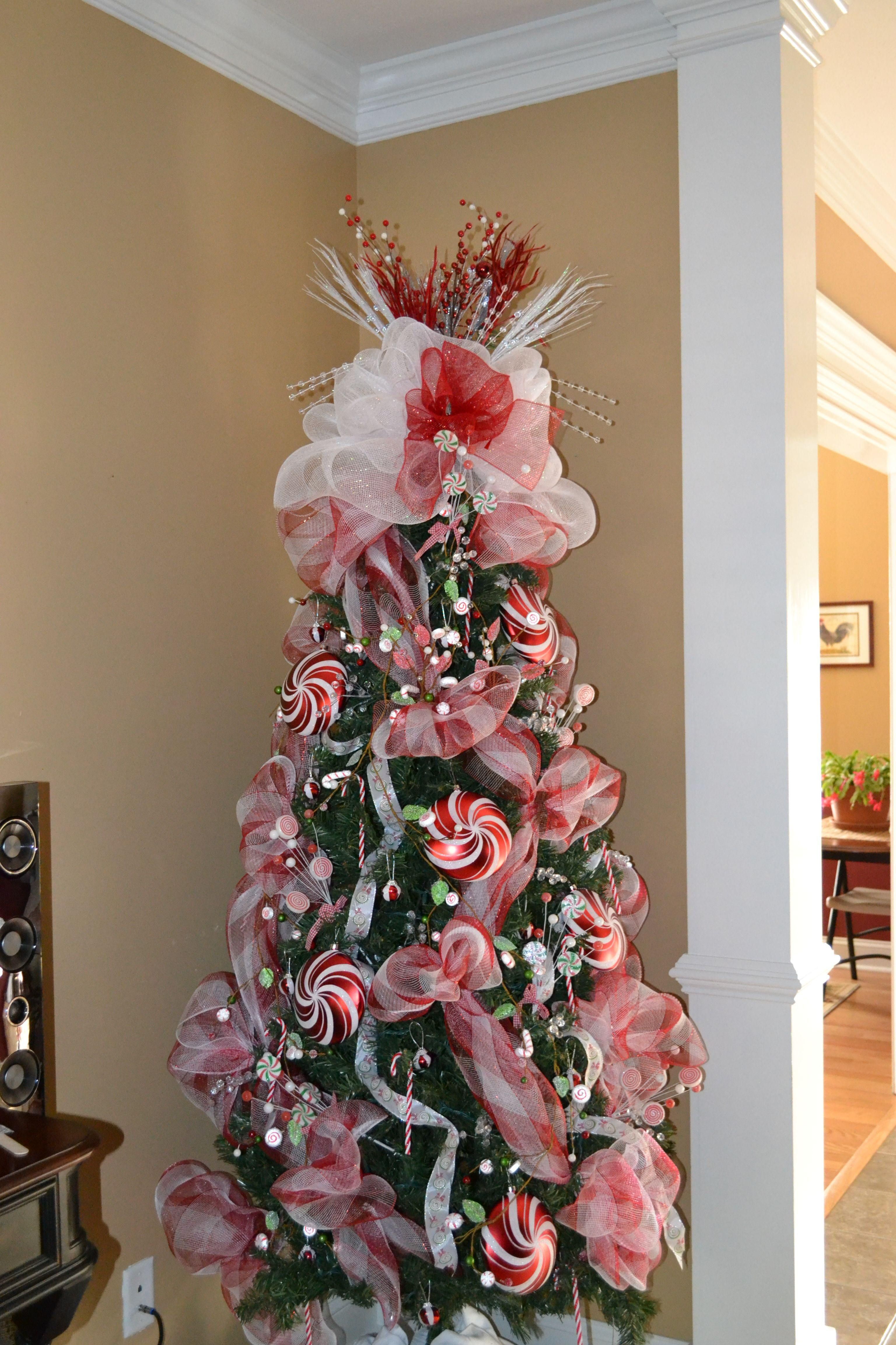 Modern Cane Christmas Tree Decorations