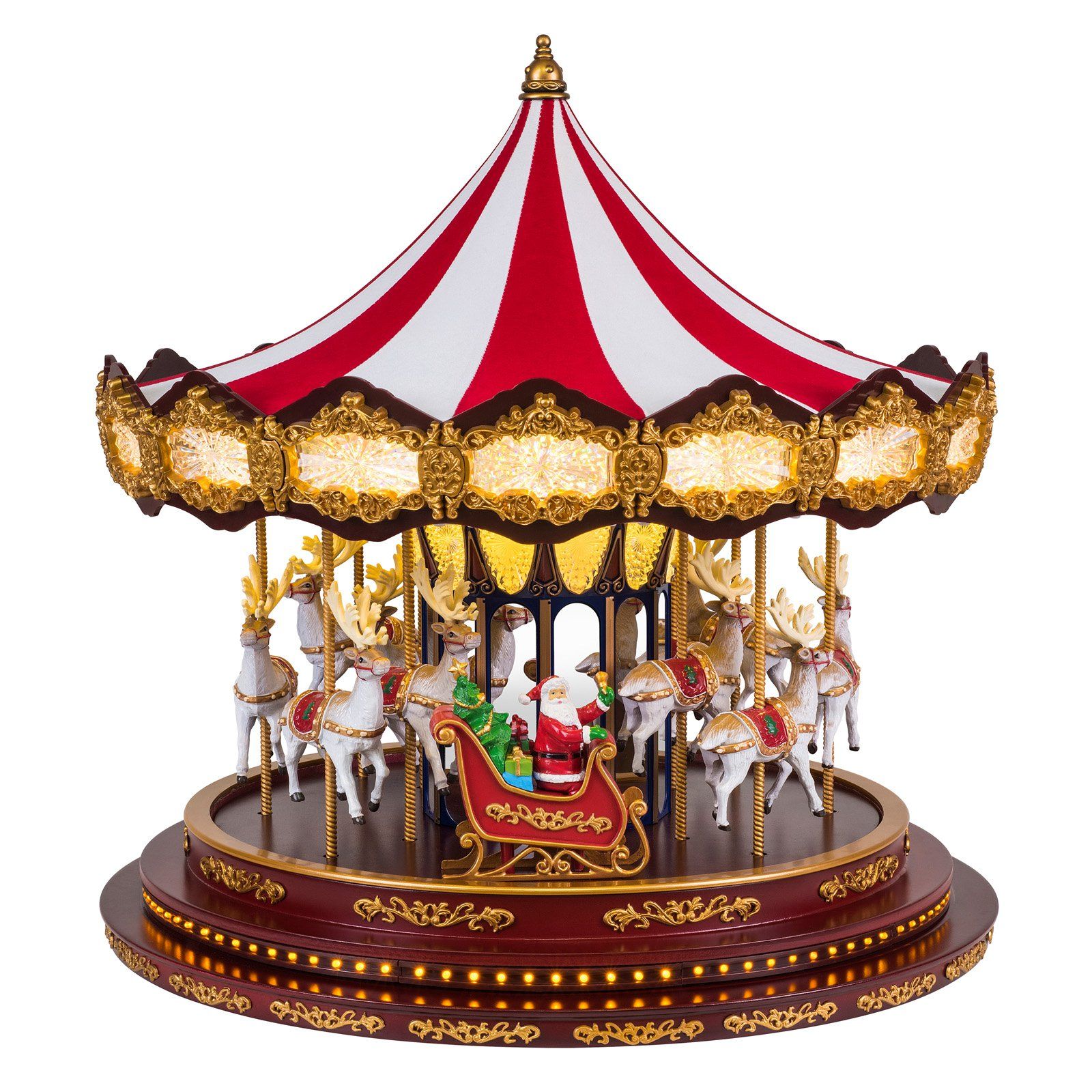 Mr. Christmas Deluxe Carousel Festive Decoration Ideas