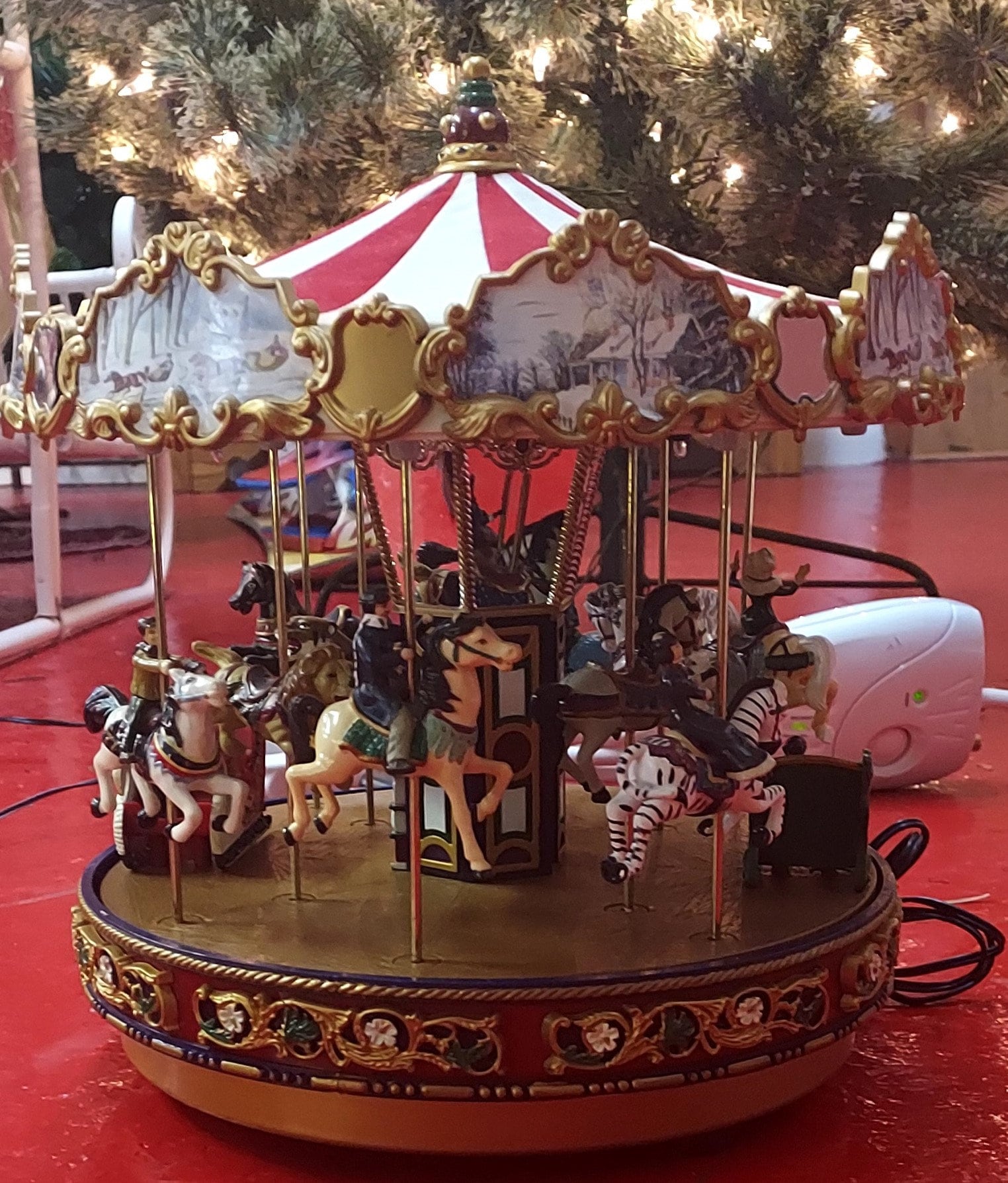 Mr. Christmas Holiday Carousel Collection