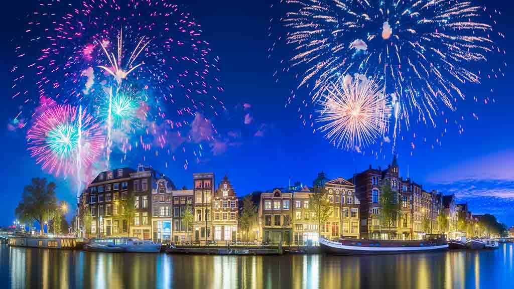 New Year's Eve celebration in the Netherlands