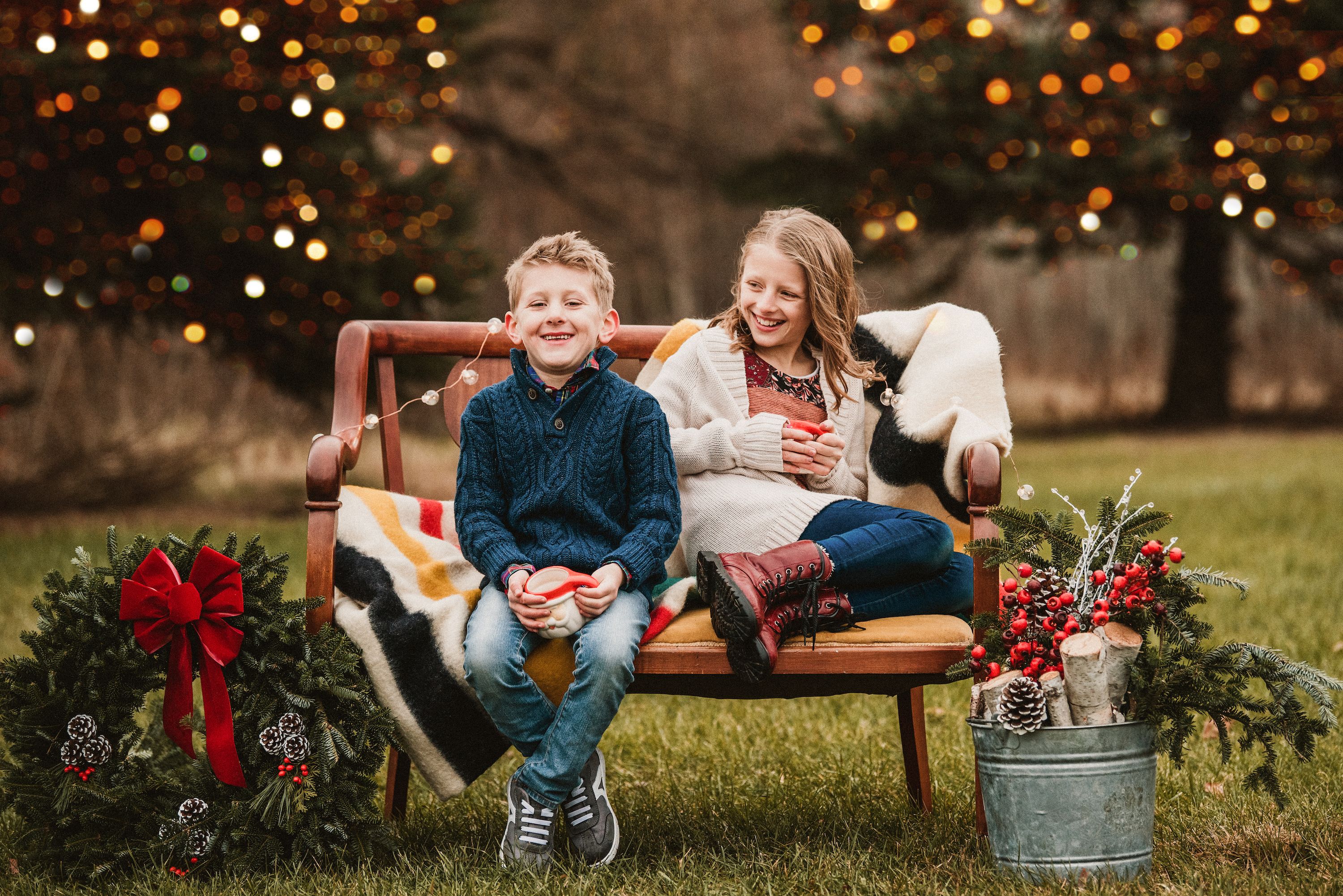 Outdoor Christmas Photography