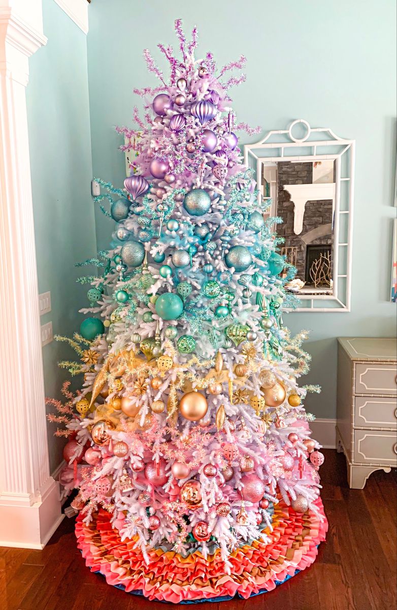 Pastel Christmas Tree