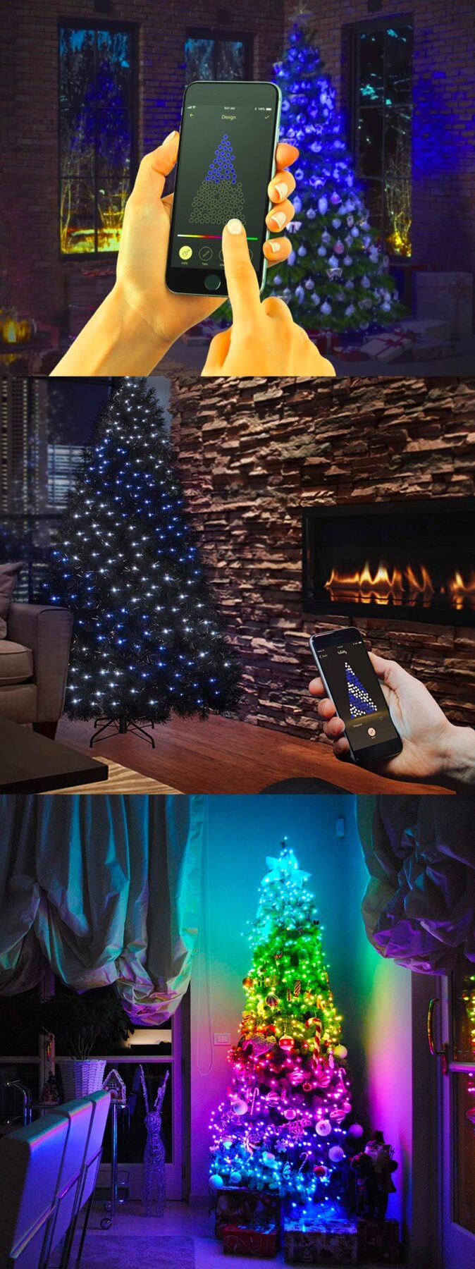 Phone Control Christmas Tree: A Smart Holiday Decoration