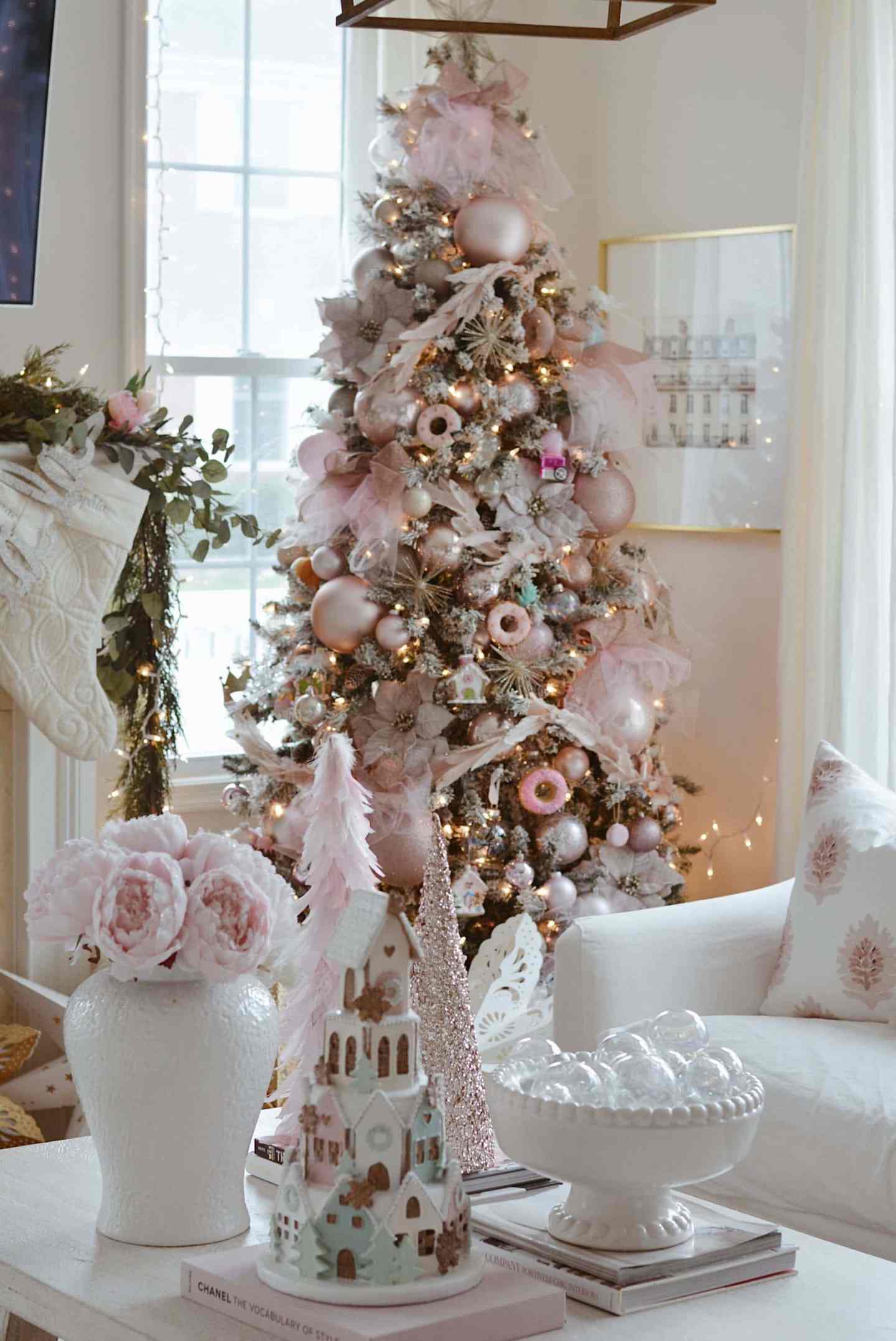 Pink Christmas Tree Decorations Ideas