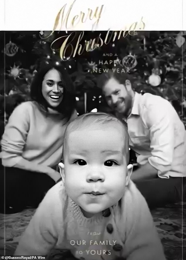 Prince Harry and Meghan at Christmas