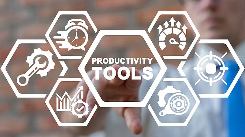 Using productivity tools and apps