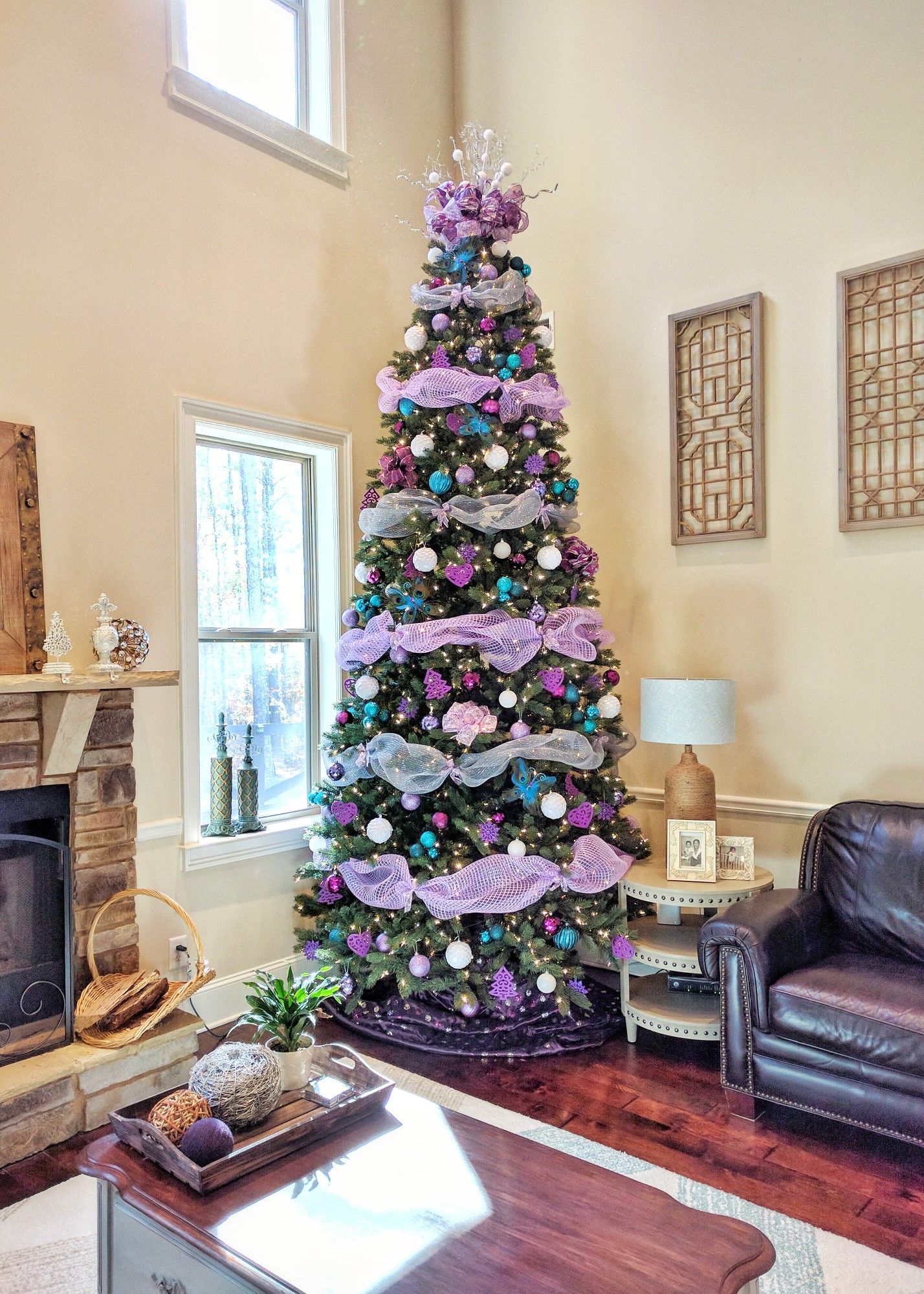 Purple Christmas Tree