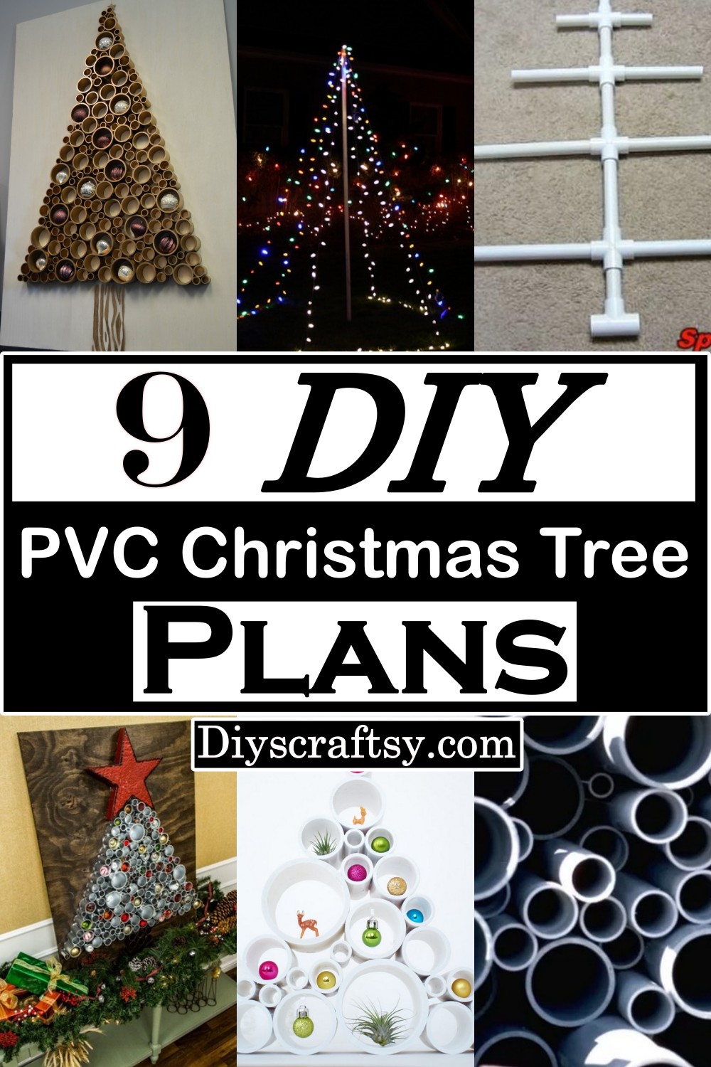 Types of PVC Christmas Trees