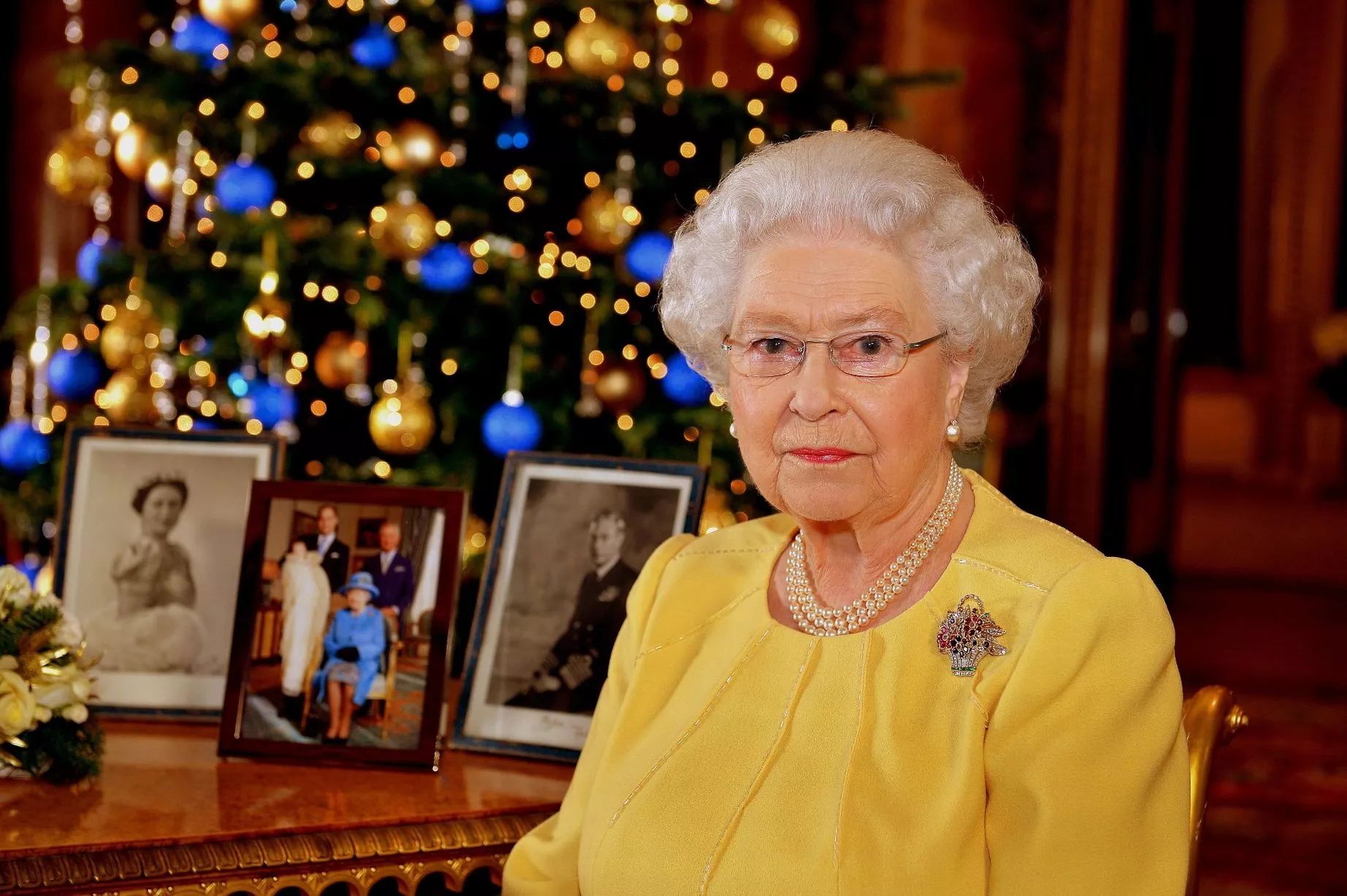 Queen Elizabeth II at Christmas