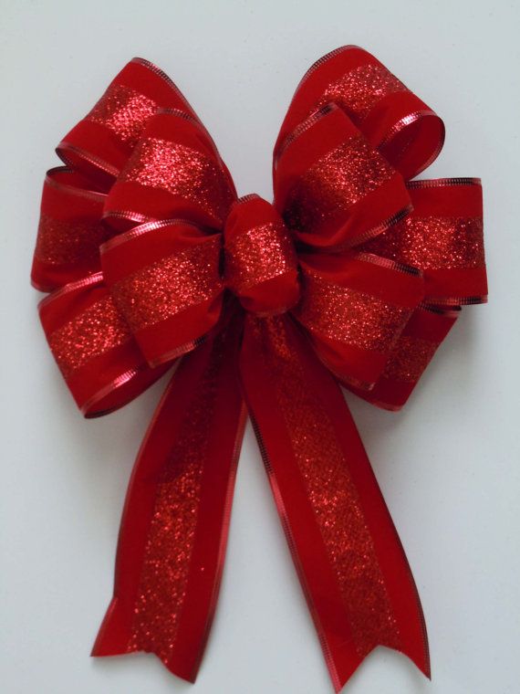 Red Bow Garland