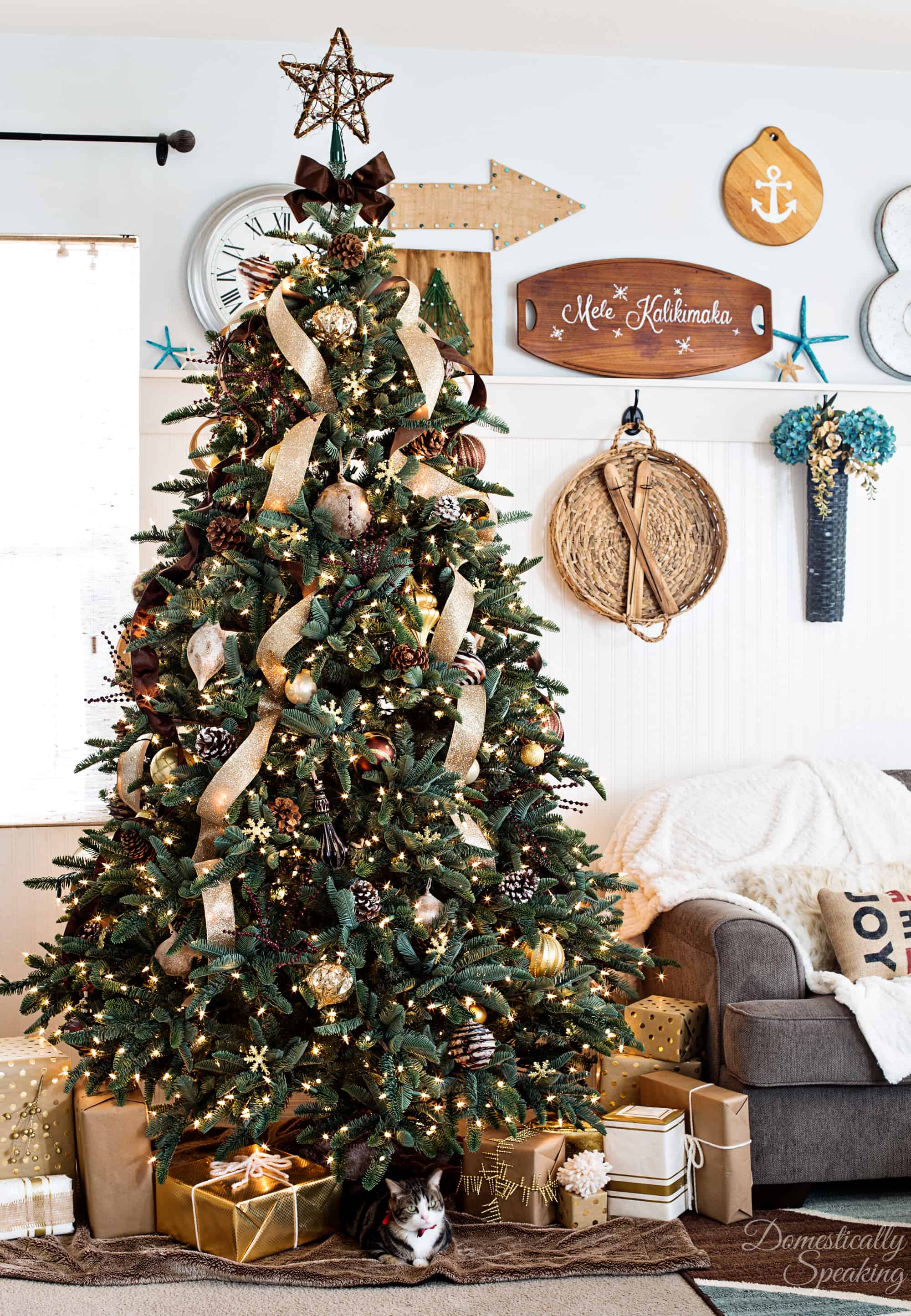 Rustic Christmas Tree