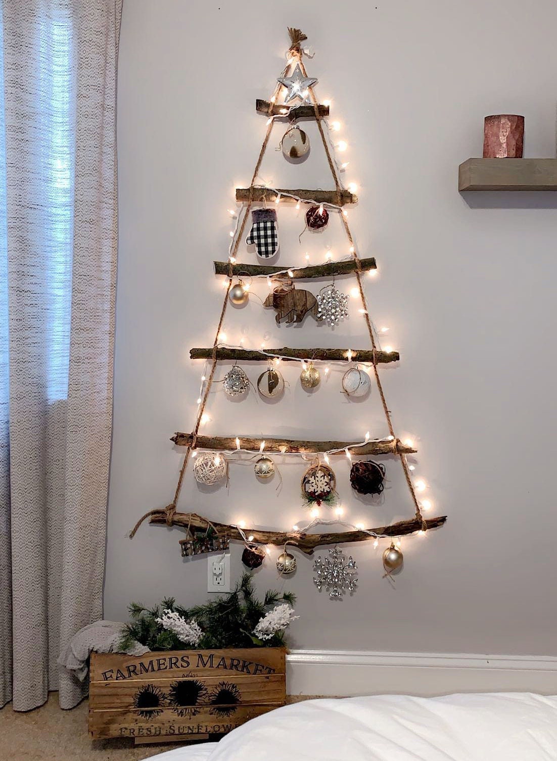 Rustic Charm Christmas Tree