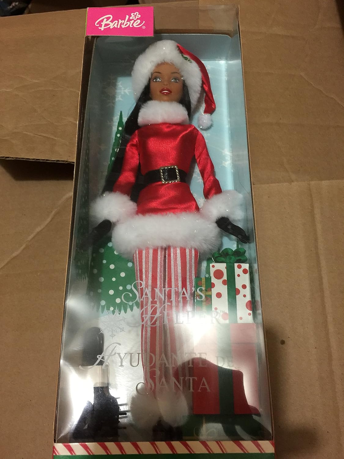 Santa's Helpers Christmas Barbie Ornament