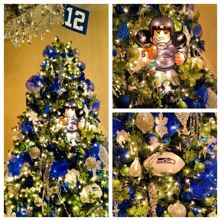 Seahawks Christmas Tree Ornaments For The 12th Man Fan