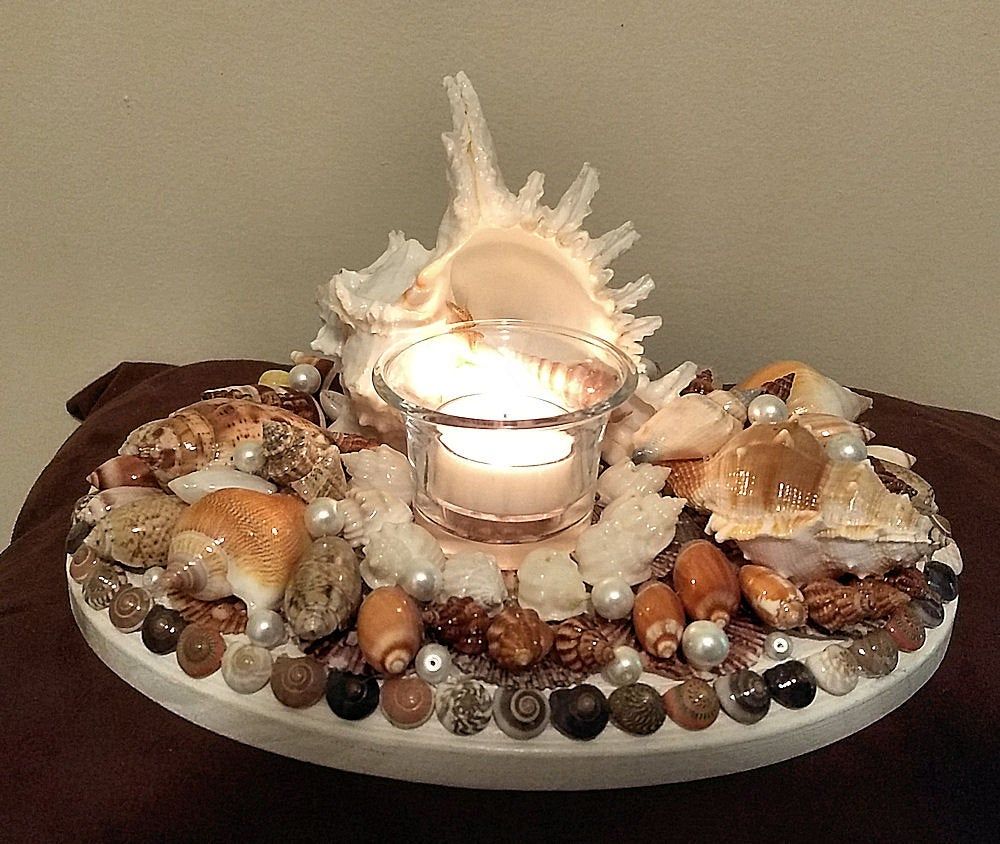 Seashell Tea Light Holder