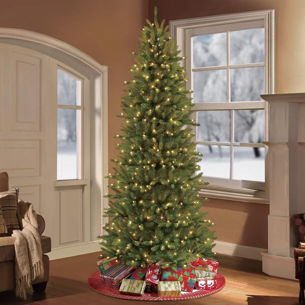 Slim Fraser Fir Artificial Christmas Tree