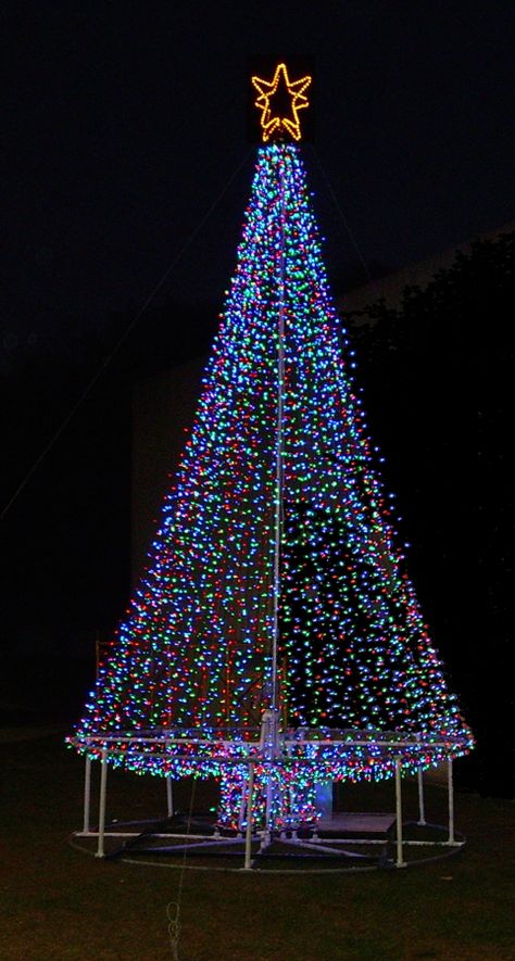 Solar Lighted Christmas Tree Tips