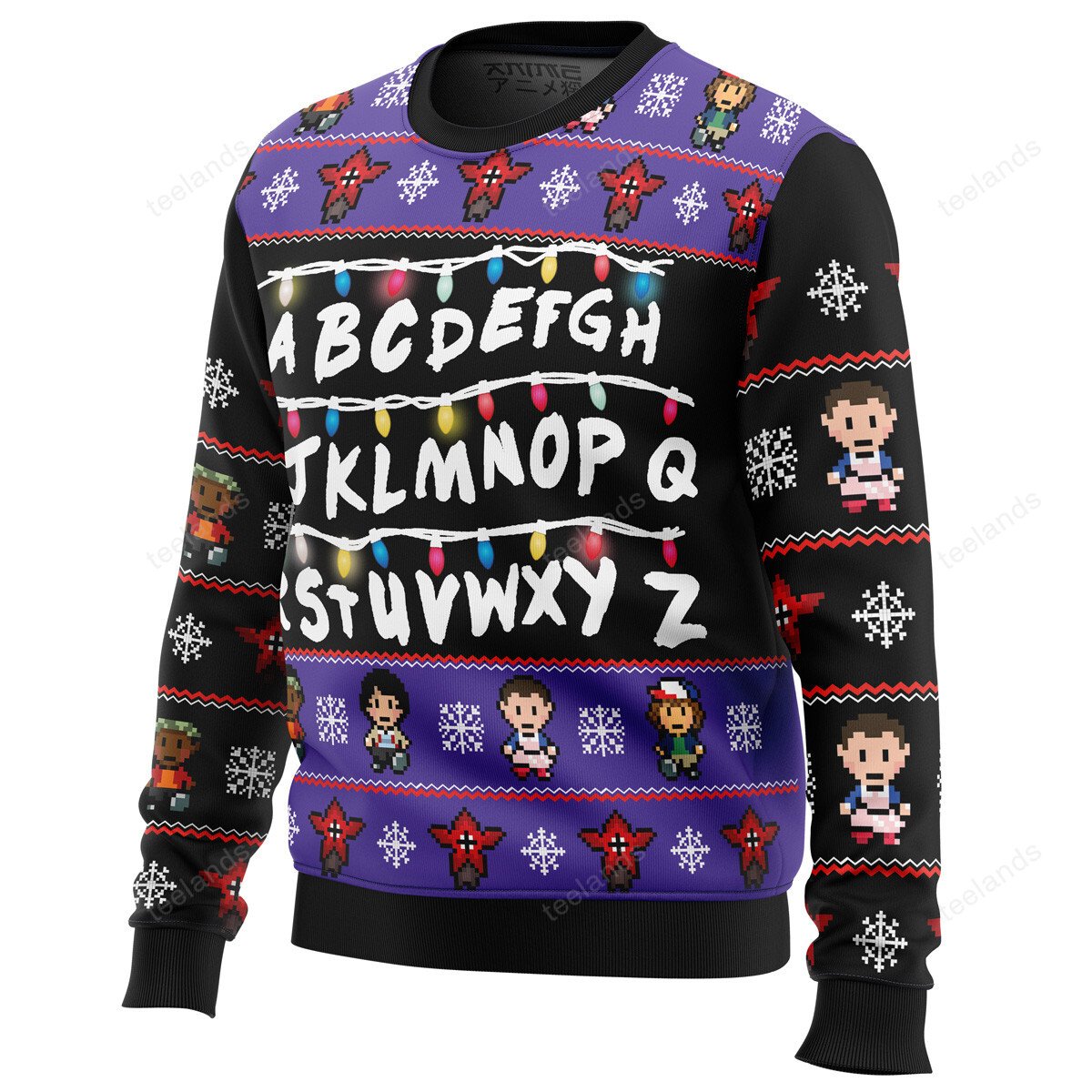 Stranger Things Christmas Sweater Designs