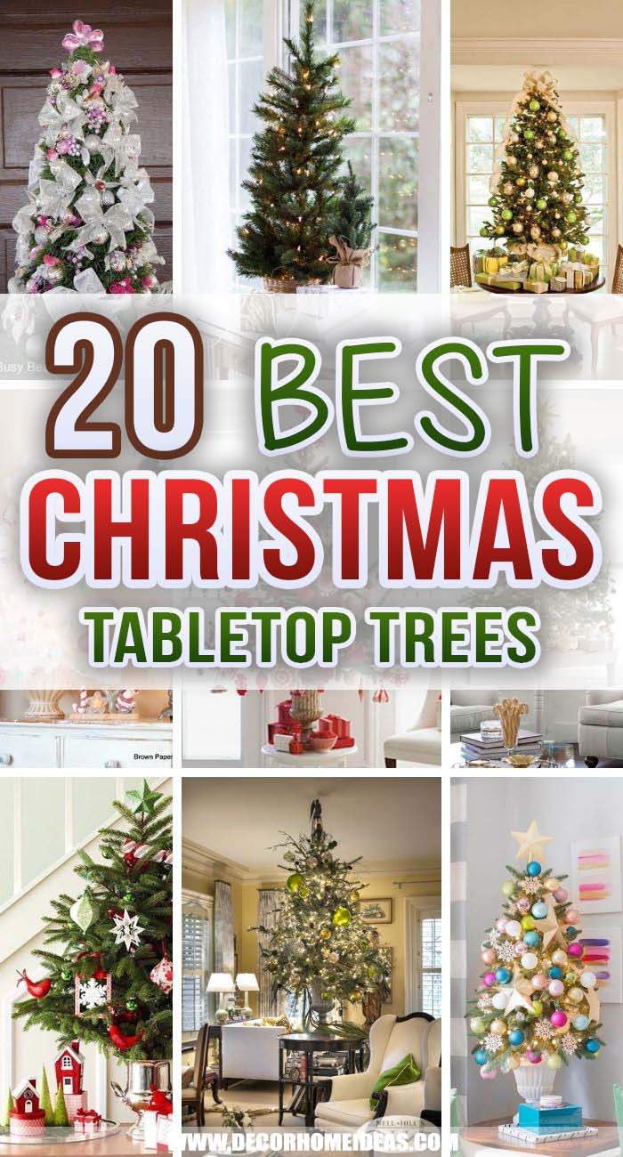 Tabletop Christmas Tree Benefits