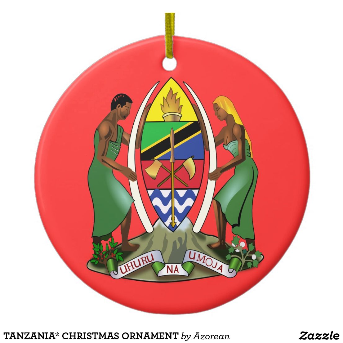 Traditional Tanzanian Christmas decorations