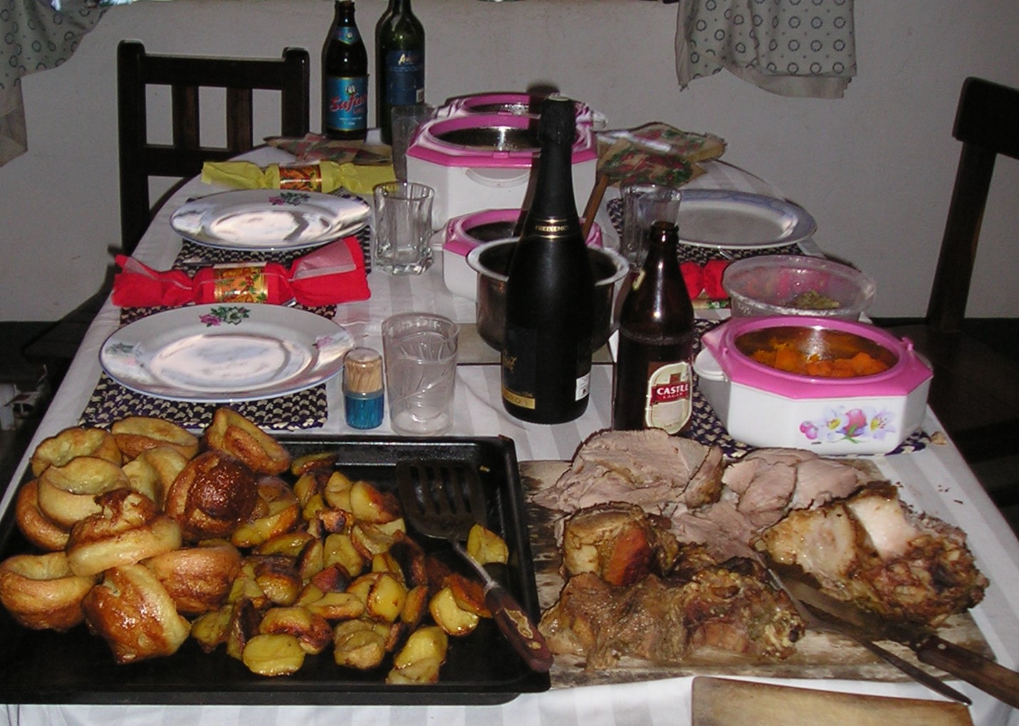 A traditional Tanzanian Christmas feast