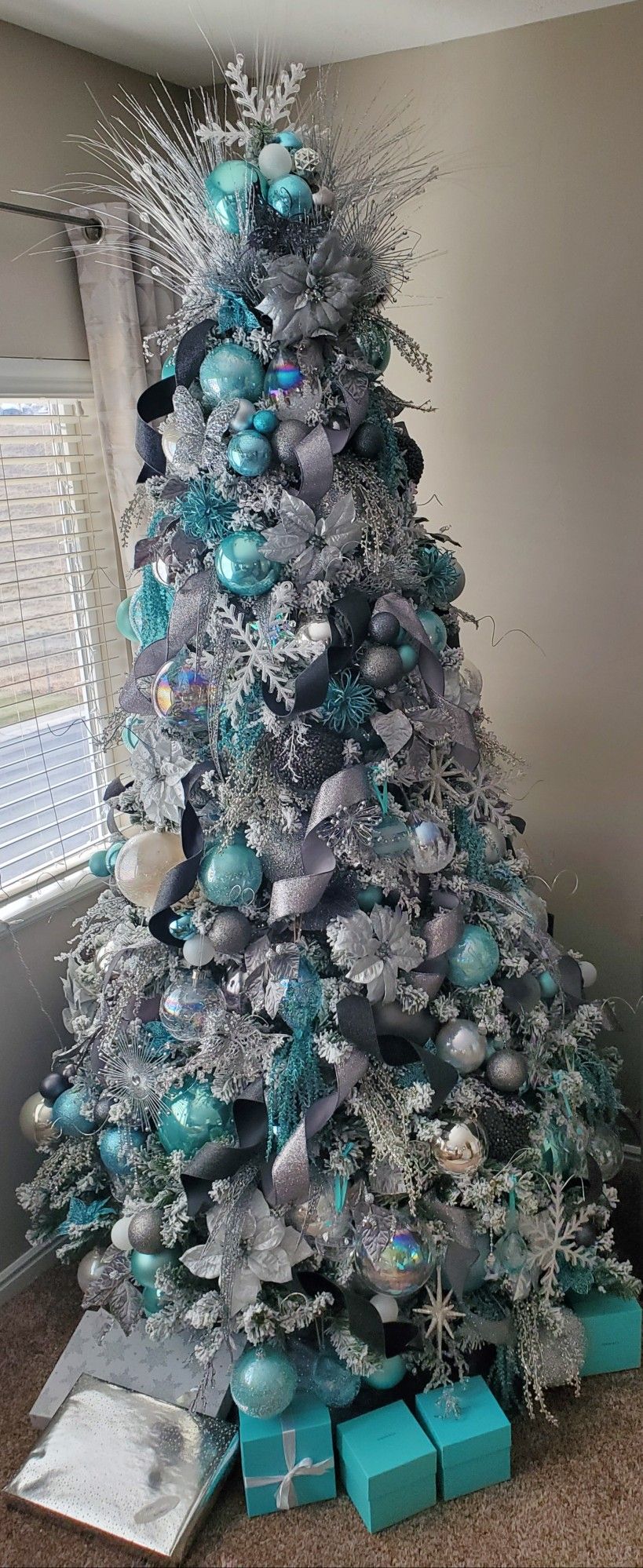 Tiffany Blue Christmas Tree Styles