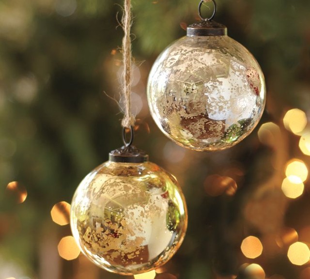 Traditional Glass Ball Ornaments