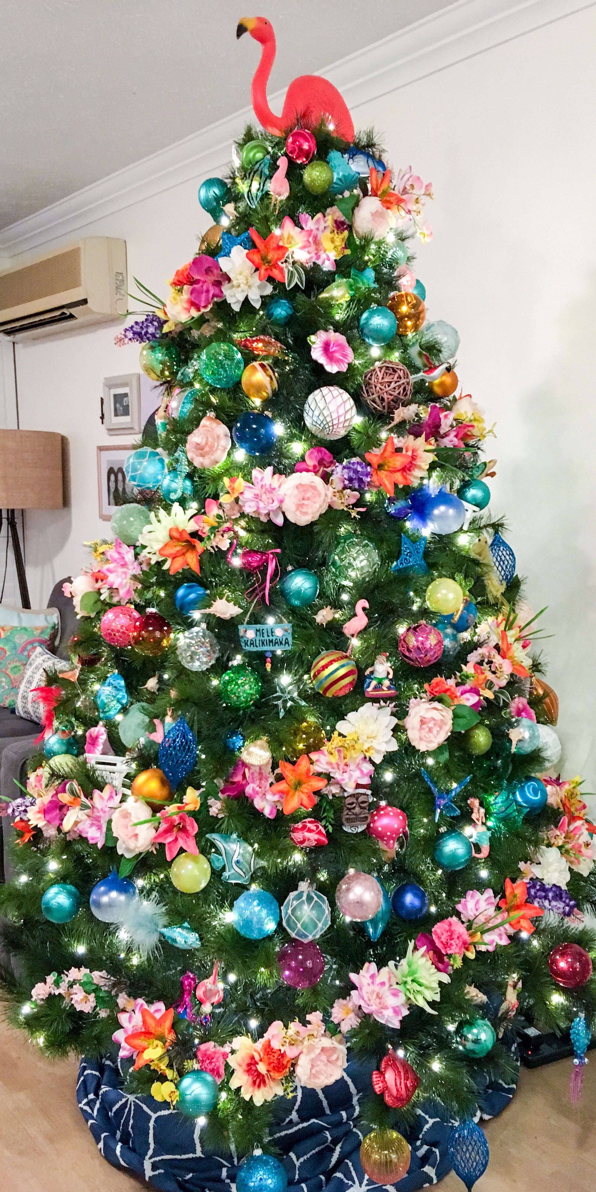 Tropical Christmas Tree