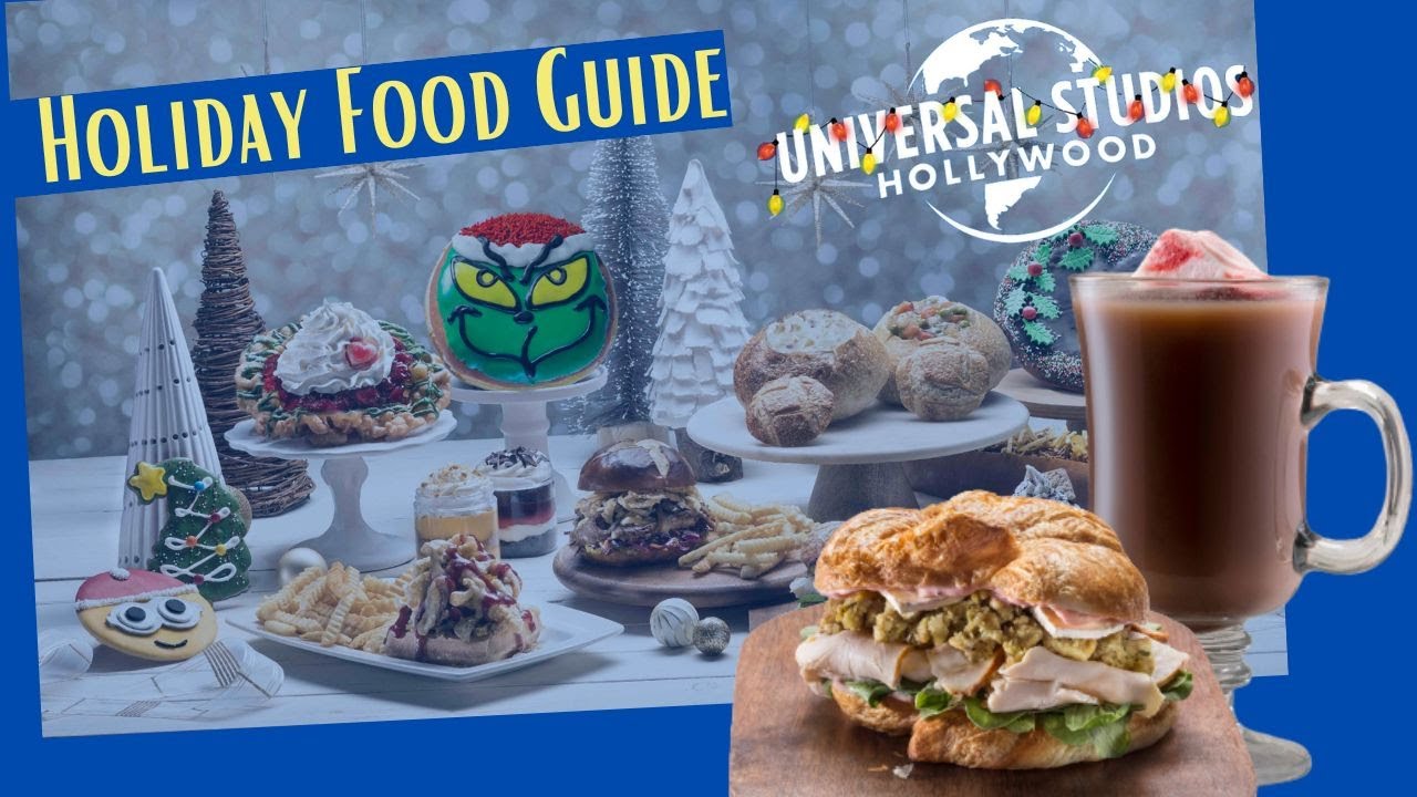 Universal Studios Hollywood Christmas Food