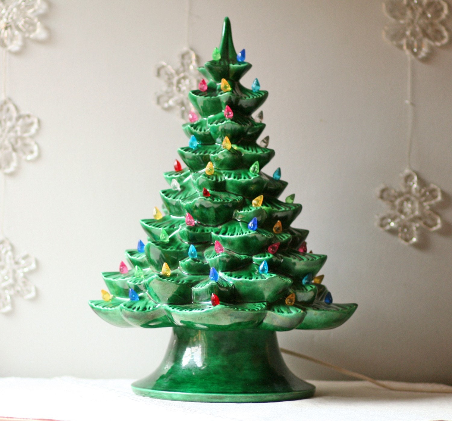 Vintage Ceramic Christmas Tree