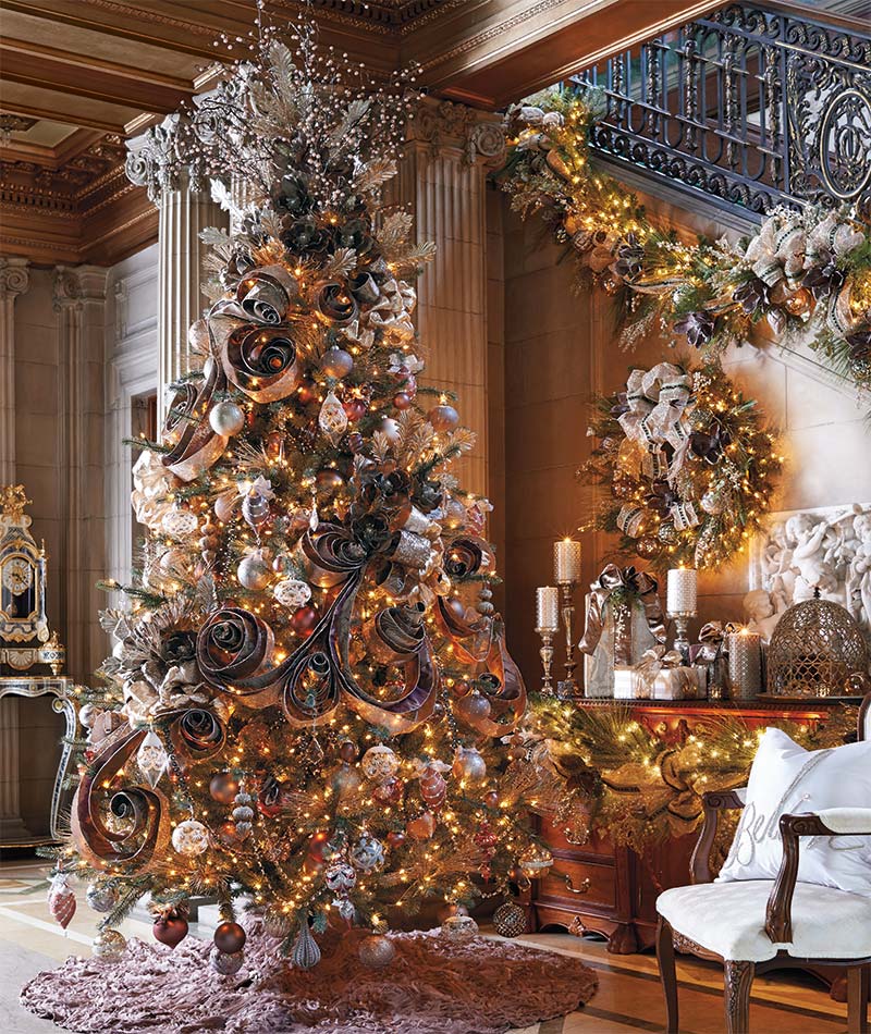 Vintage Glamour Christmas Decorating