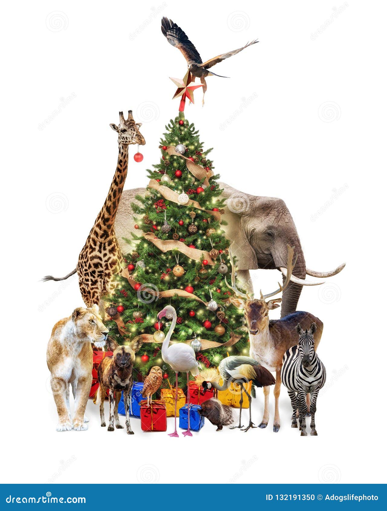 Wildlife Christmas Tree