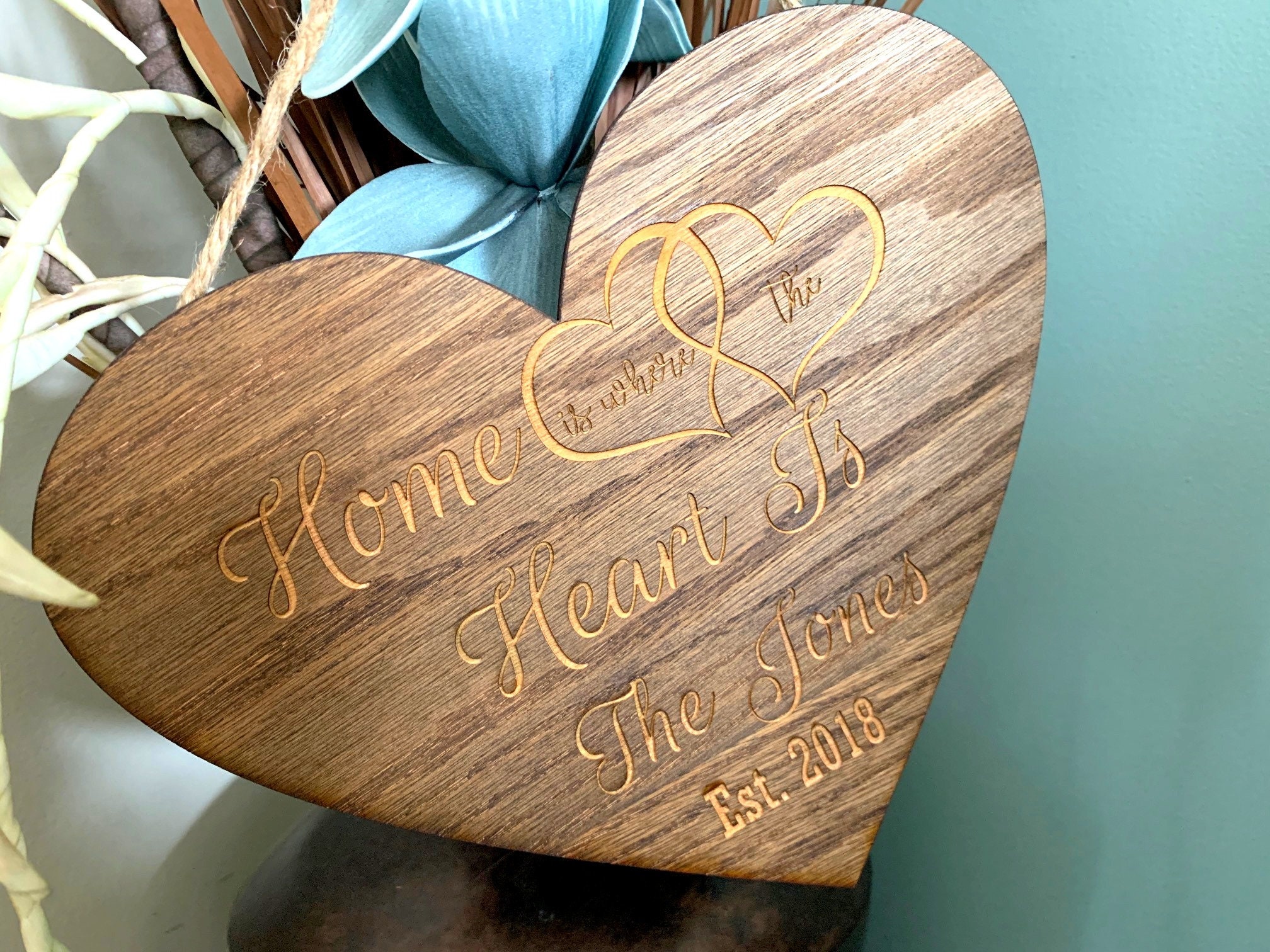 Wooden Heart Signs