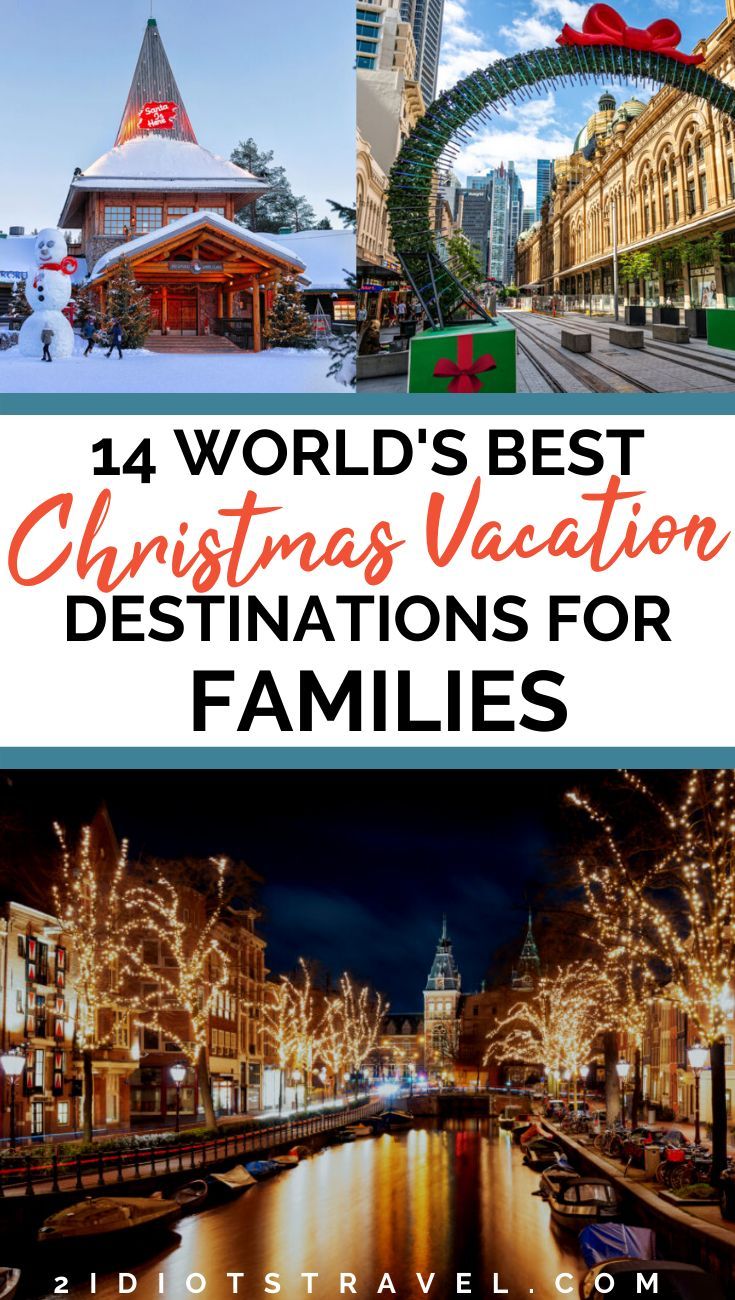 Christmas holiday destinations