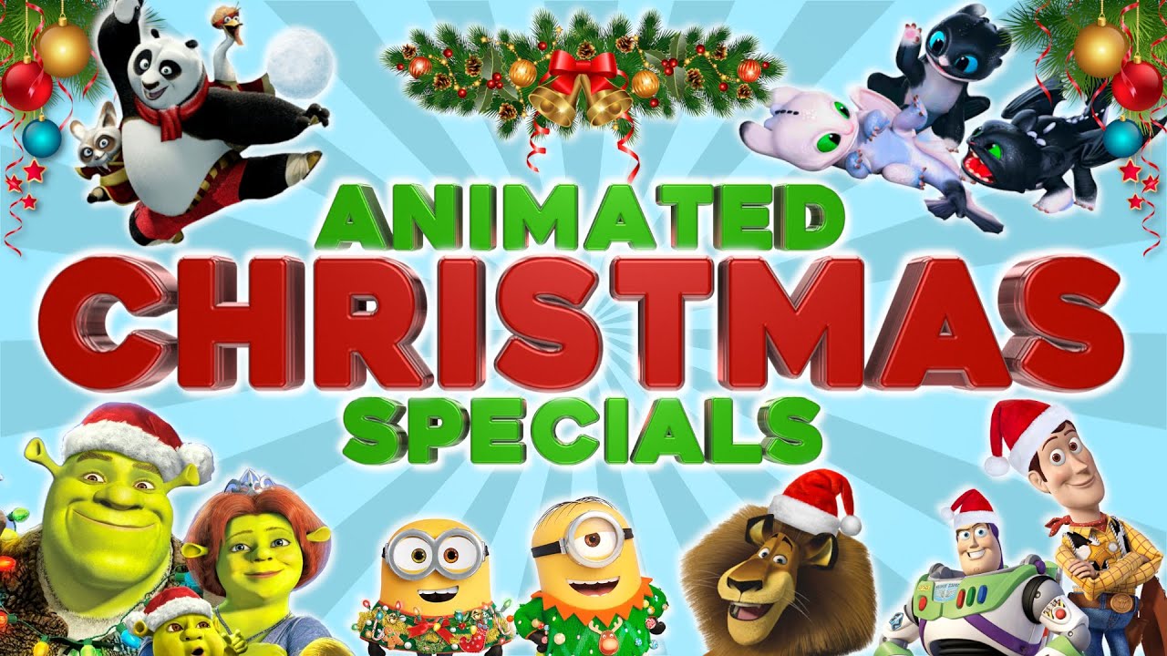 Animated Christmas Specials Poster