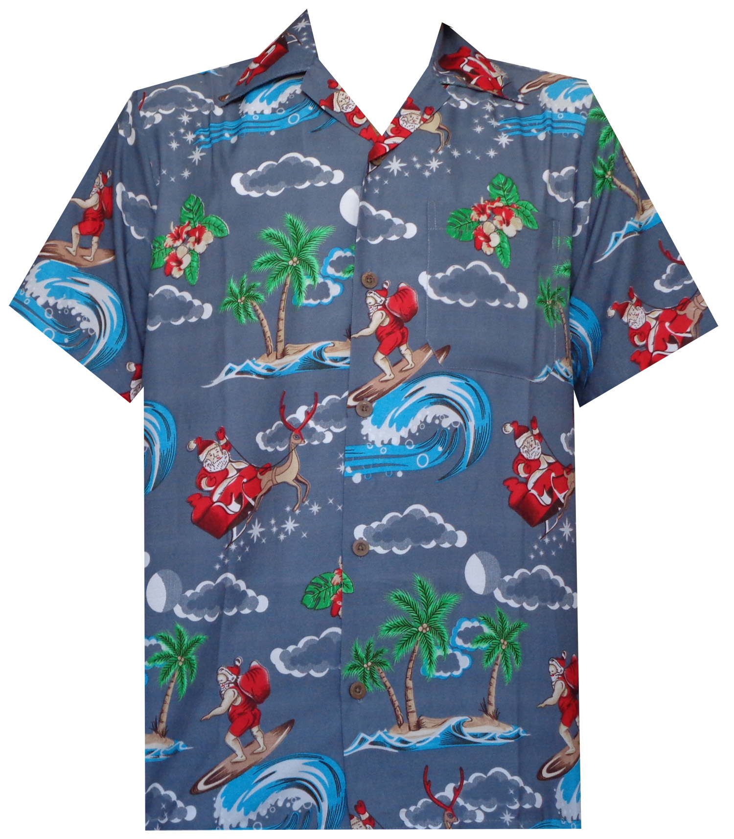 Hawaiian Christmas Shirts for Men