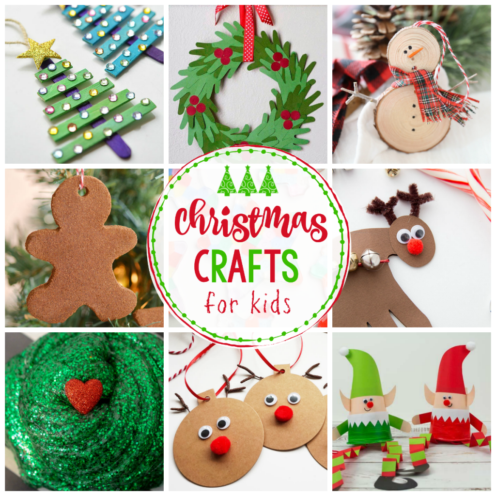 English Christmas Crafts for Kindergarten Activities